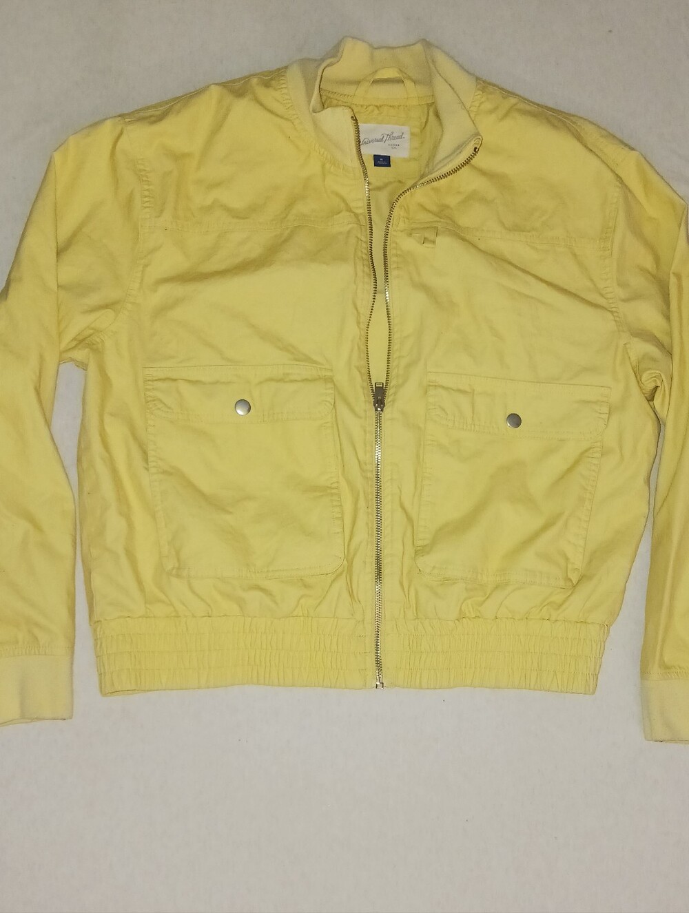 Universal Thread Men’s Yellow Lightweight Windbreaker Jacket